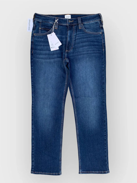 Men's Straight Fit Dark Blue Jean