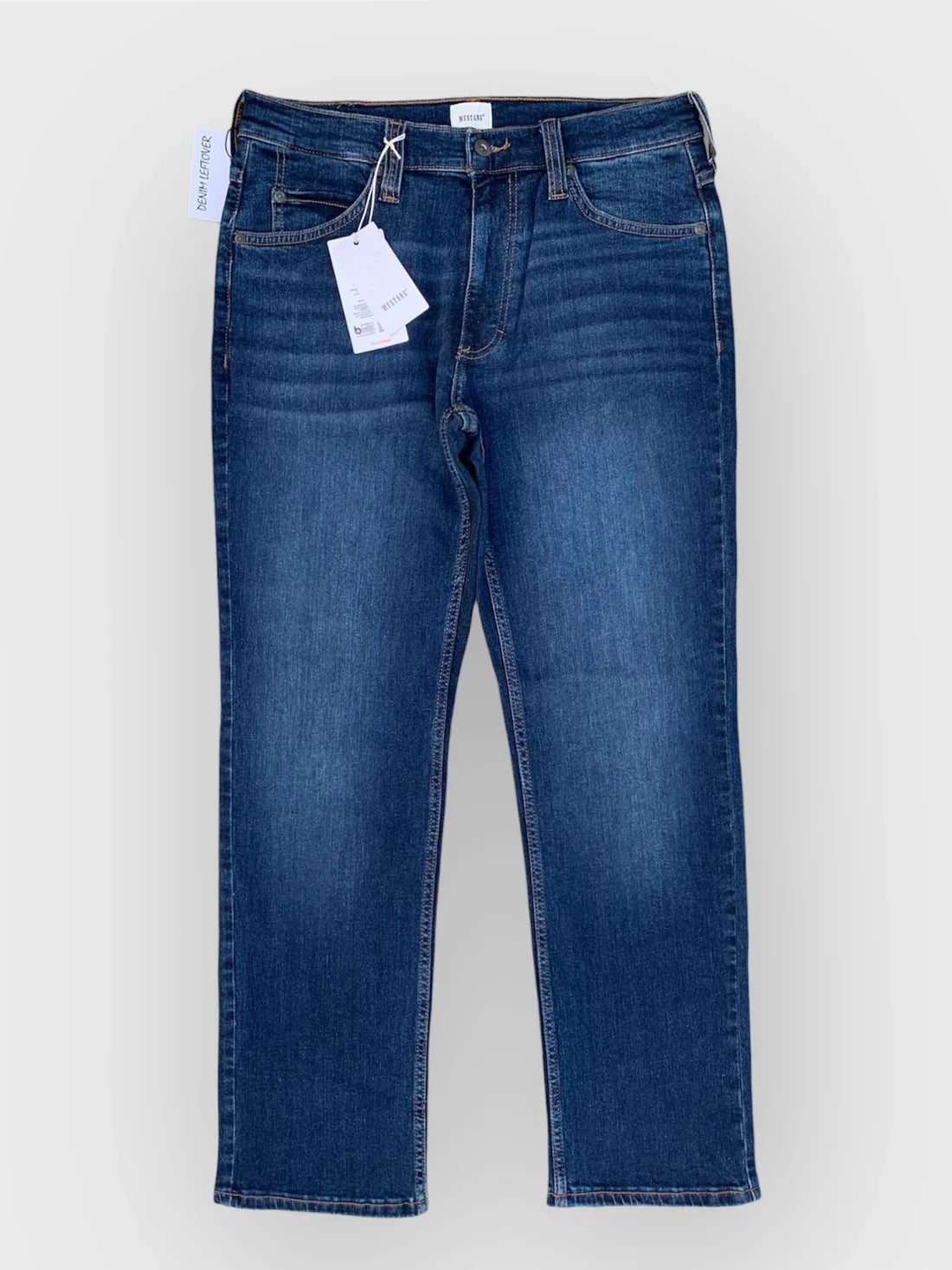 Men's Straight Fit Dark Blue Jean