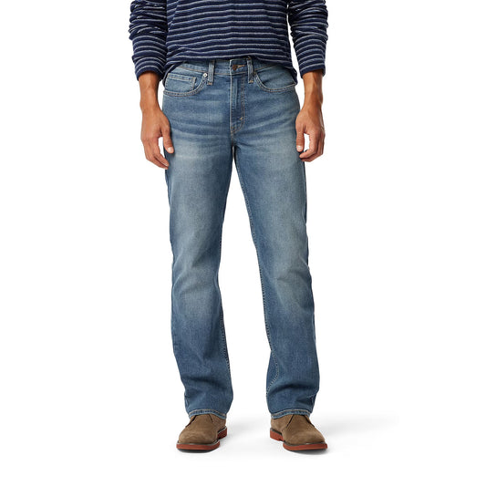 EXPORT LEFTOVER Men's Straight FADED BLUE 1