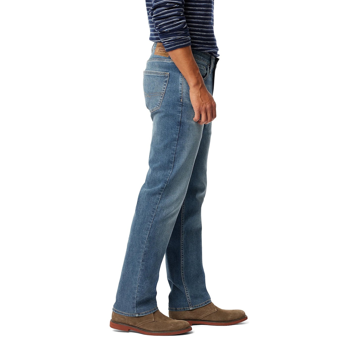 EXPORT LEFTOVER Men's Straight FADED BLUE 1