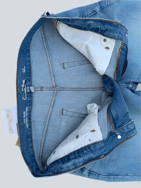 Men's Straight Fit Light Blue Jean