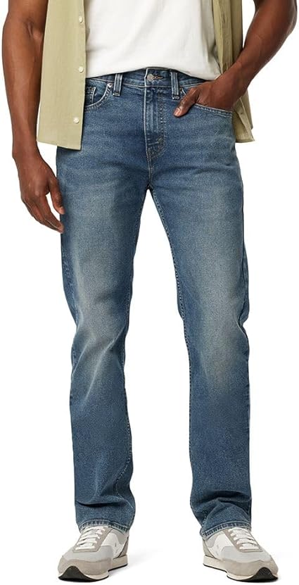 EXPORT LEFTOVER  (Orignal denim) stretched straight & comfort-fit.