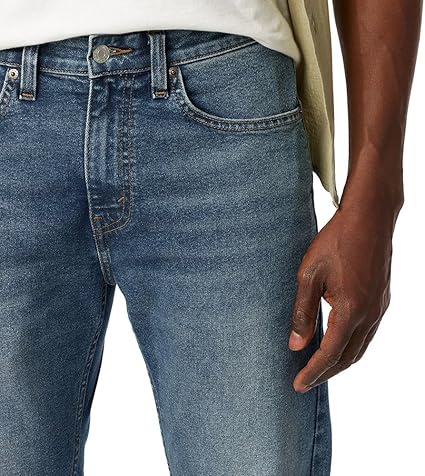 EXPORT LEFTOVER  (Orignal denim) stretched straight & comfort-fit.