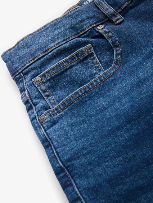 Men's Straight Fit Medium Blue Jean