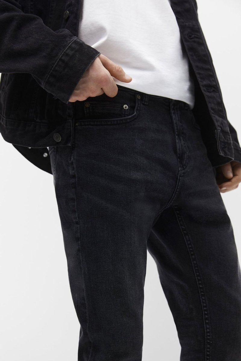 Branded Export Quality | Straight Comfort Fit Jeans DARK BLUE