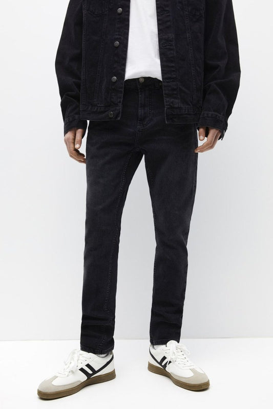 Branded Export Quality | Straight Comfort Fit Jeans DARK BLUE
